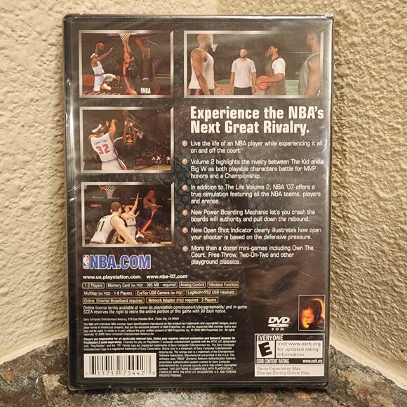 Game - NBA 07 Featuring The Life Vol 2 (NEW) - PS2 - Picture 2 of 4